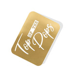 Top of the Pops Gold Tag