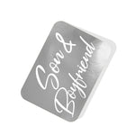 Son & Boyfriend Silver Tag