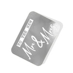To the new Mr & Mrs Silver Tag