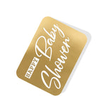 Happy Baby Shower Gold Tag
