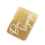 Bon Voyage Gold Tag