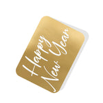 Happy New Year Gold Tag