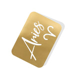 Aries Gold Tag