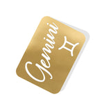 Gemini Gold Tag