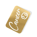 Cancer Gold Tag