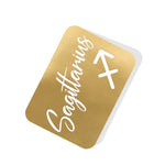 Sagittarius Gold Tag