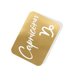 Capricorn Gold Tag