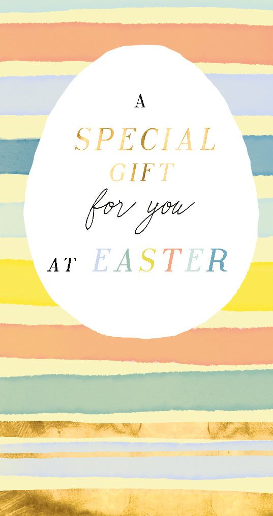 Special Gift At Easter Money Wallet Card Easter Gift Card