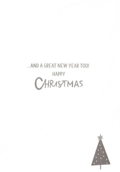 Brother Bro Have A Cool Yule Fun Hand-Finished Christmas Card