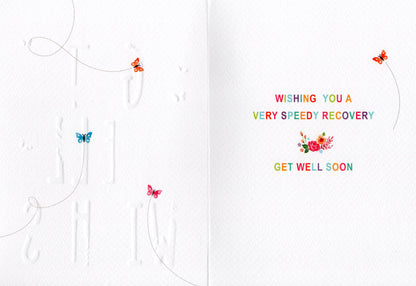 Sending You Get Well Wishes Get Well Greeting Card