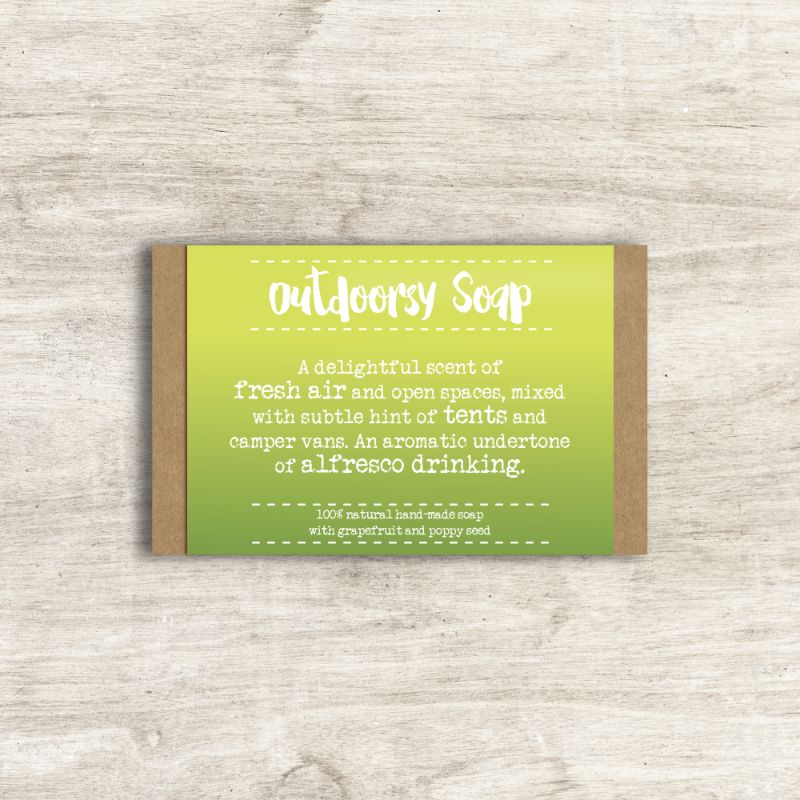 Outdoorsy Soap Bar In Gift Box