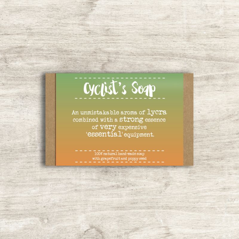 Strong Cyclist's Soap Bar In Gift Box