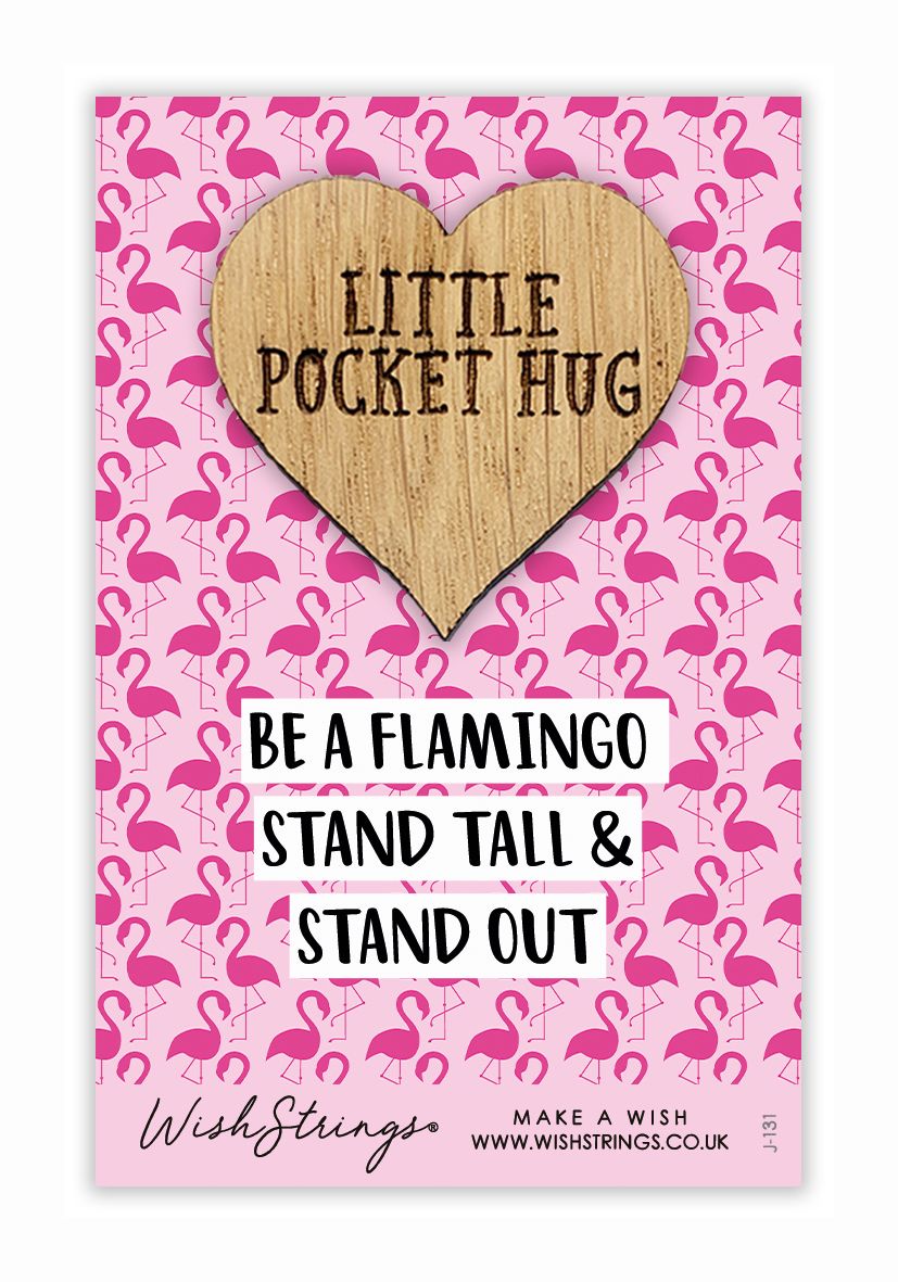 Stand Tall & Stand Out Little Pocket Hug Wish Token