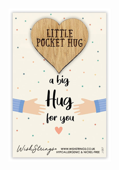 A Big Hug For You Little Pocket Hug Wish Token