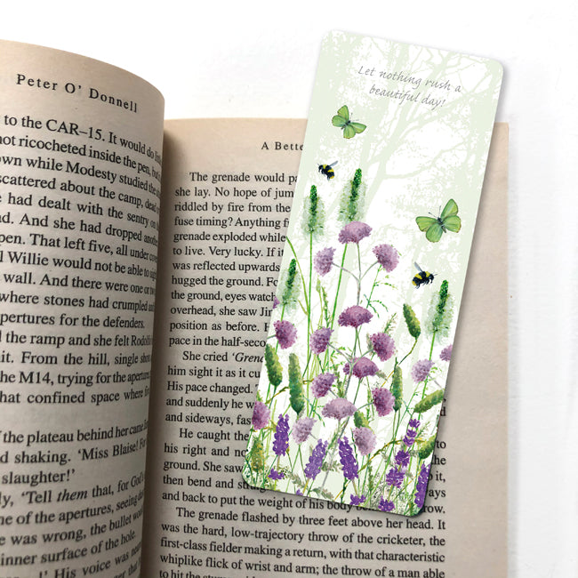 Tuppence A Bag Bumblebees & Wildflowers Bookmark