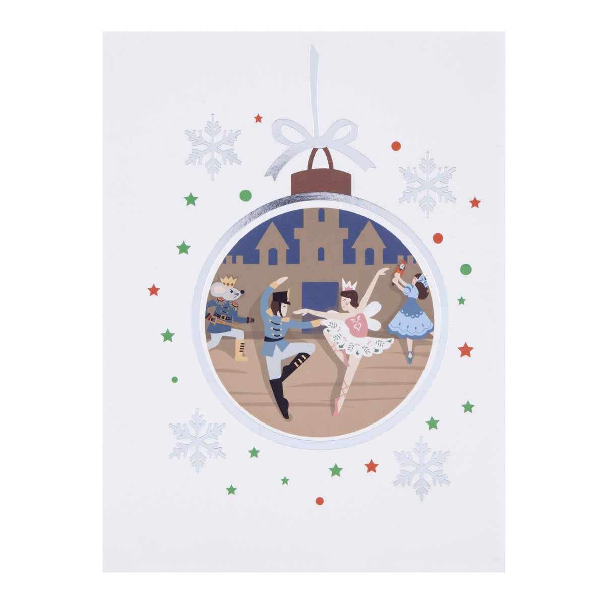 The Nutcracker Ballet Pop-Up Christmas Greeting Card