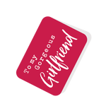 To My Gorgeous Girlfriend Red Tag