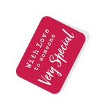 With love To Someone Very Special Red Tag