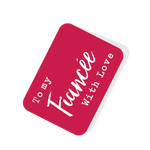 To My Fiancee With Love Red Tag