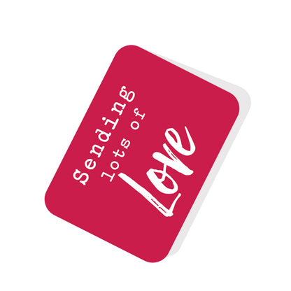 To My Valentine Sending Lots Of Love Pop Up Card