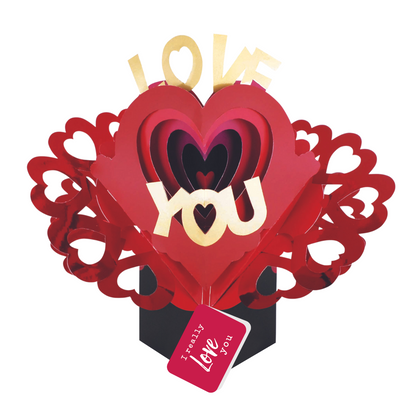 Pop Up I Really Love You Pop Up Card