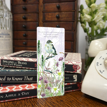 Tuppence A Bag Willow Warbler Bird Themed Bookmark