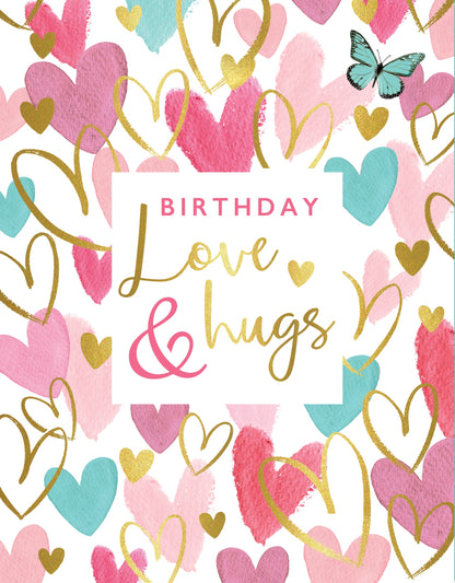 Pop Out Birthday Love & Hugs For You Card Just WOW!