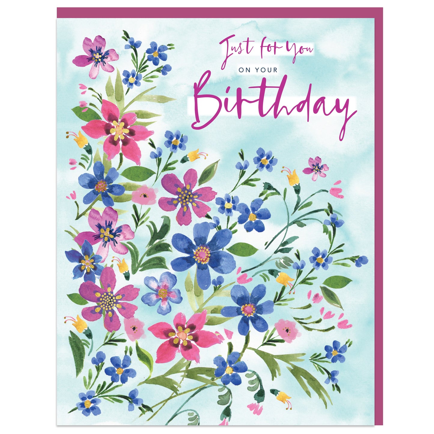 Pop Out Floral Birthday Flower Bouquet Card Just WOW!