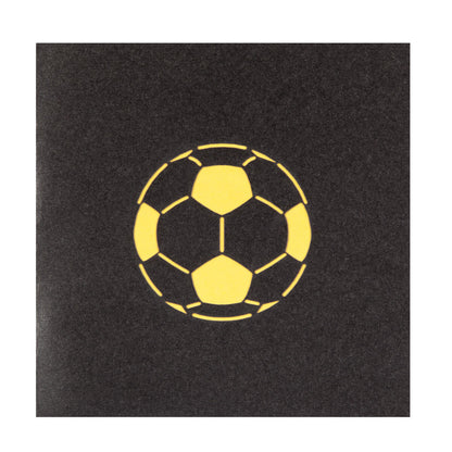 Women's Football Team Pop Up Greeting Card