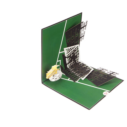 Women's Football Team Pop Up Greeting Card