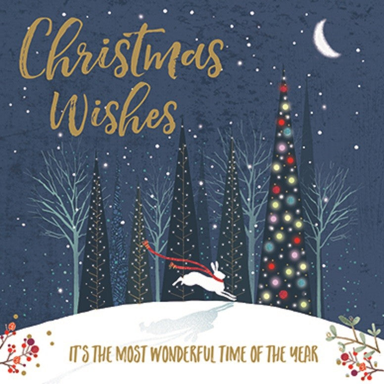 Pack of 6 Christmas Wishes Charity Christmas Cards Supporting Multiple Charities