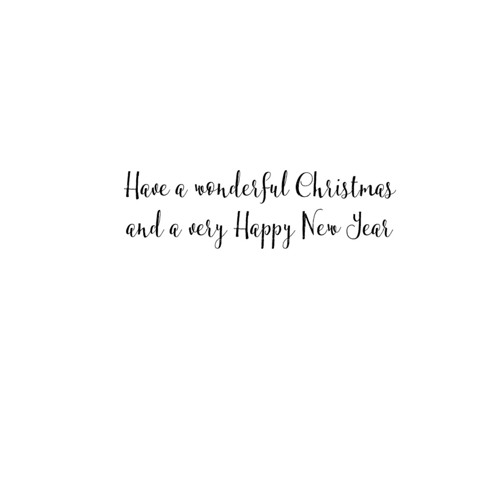 The Wildlife Winter Running Hare In The Snow Christmas Card