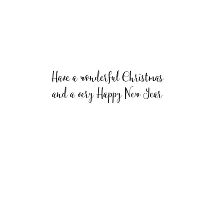 The Wildlife Winter Running Hare In The Snow Christmas Card