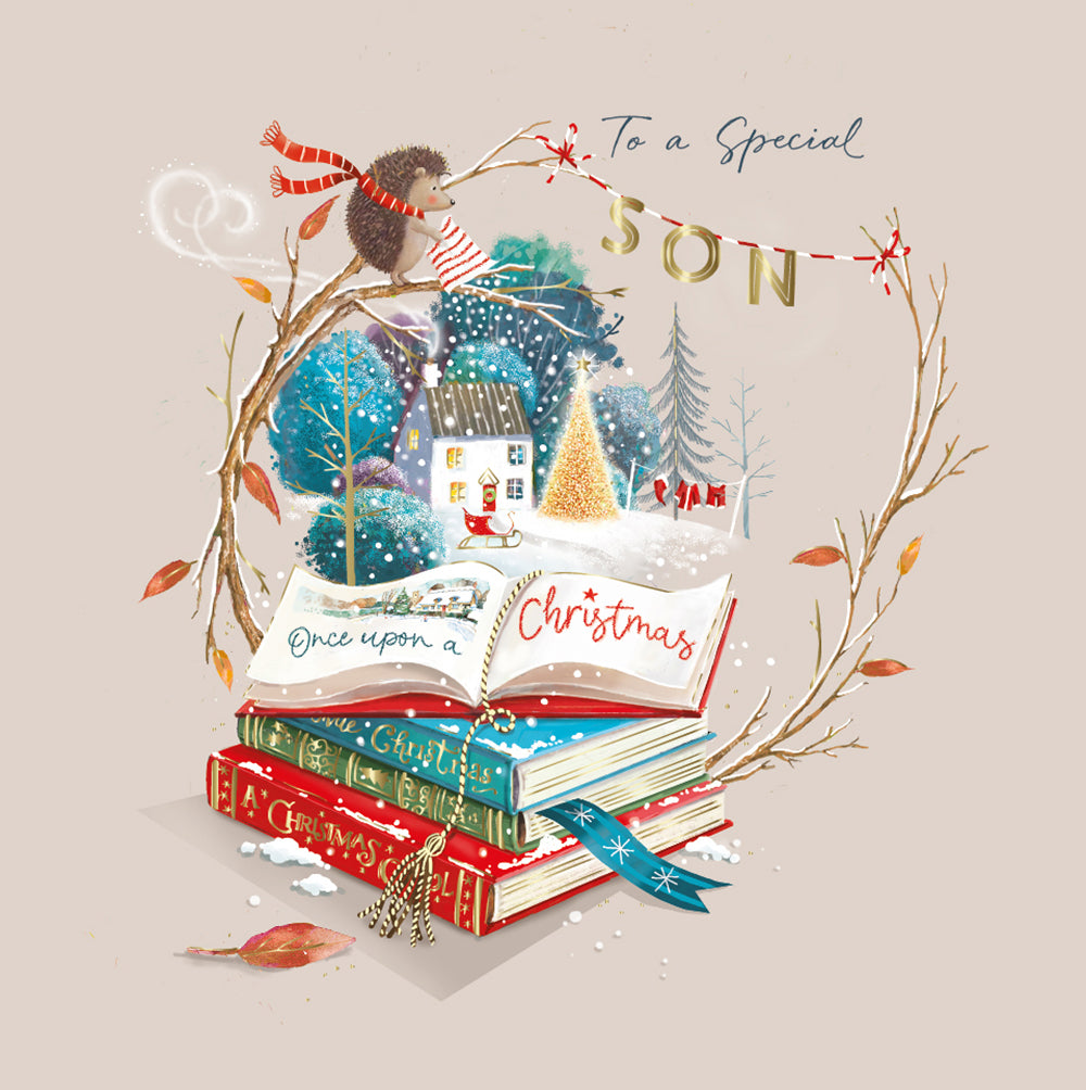 To A Special Son Festive Curious Inksmith Christmas Card