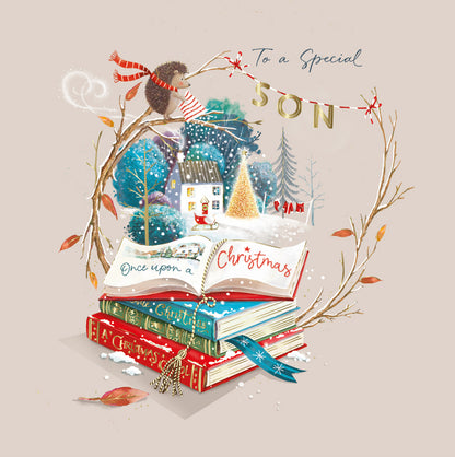 To A Special Son Festive Curious Inksmith Christmas Card