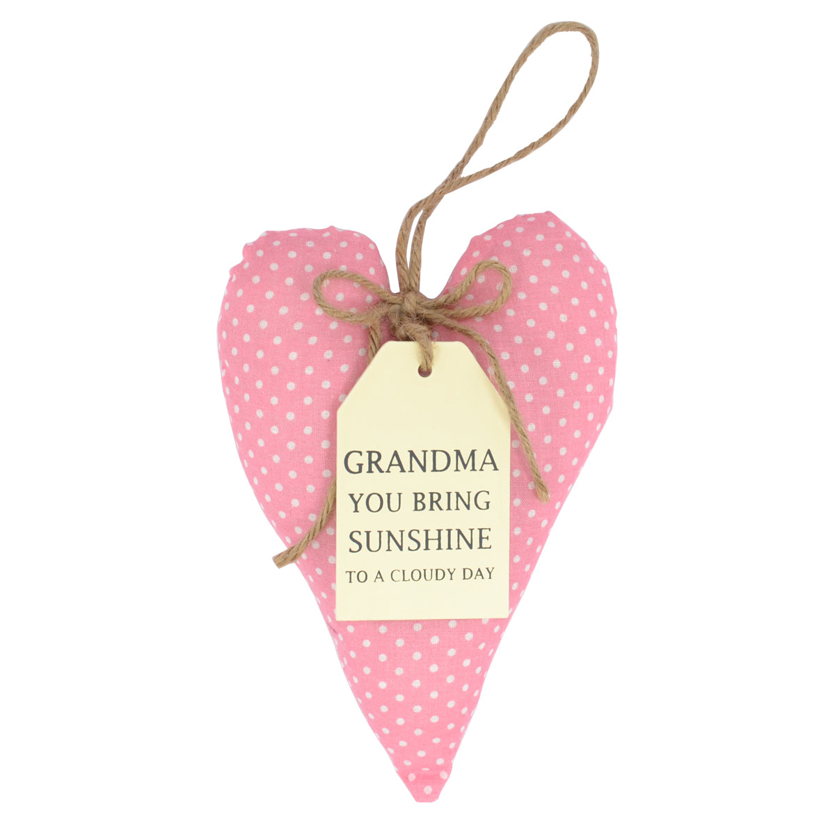 Special Grandma Sentiments From The Heart Hanging Cushion
