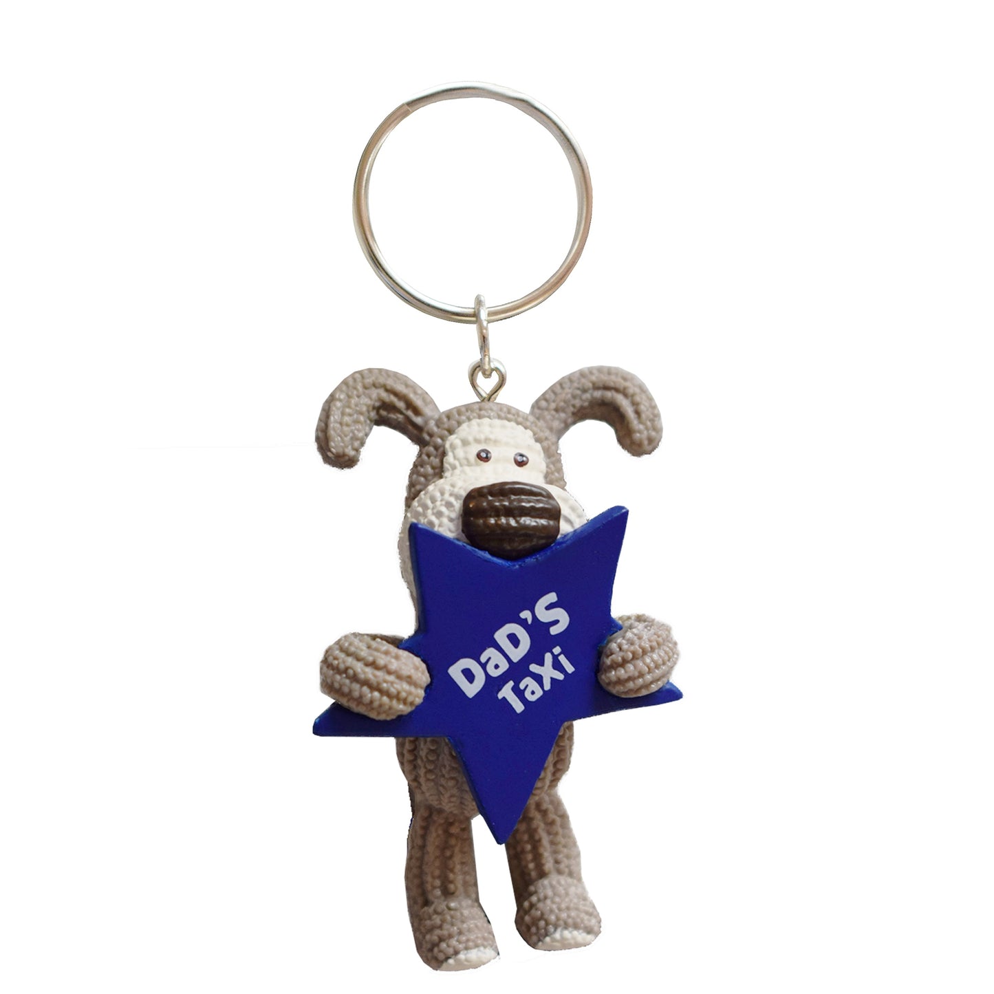 Mini Boofle Dad's Taxi Keyring Gift