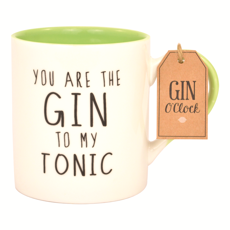 Gin O'Clock You Are The Gin To My Tonic Mug