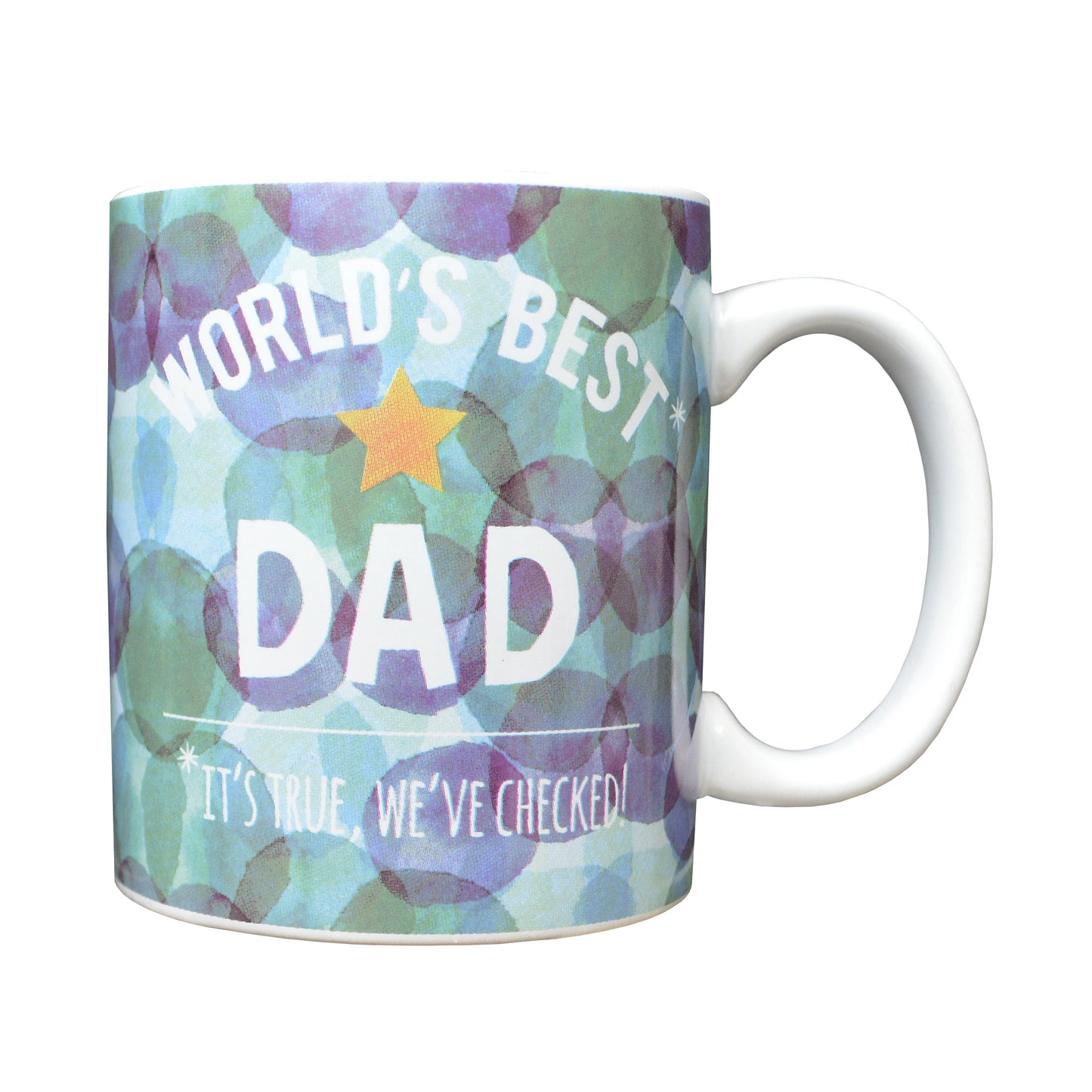 The World's Best Dad Ceramic Mug In Gift Box