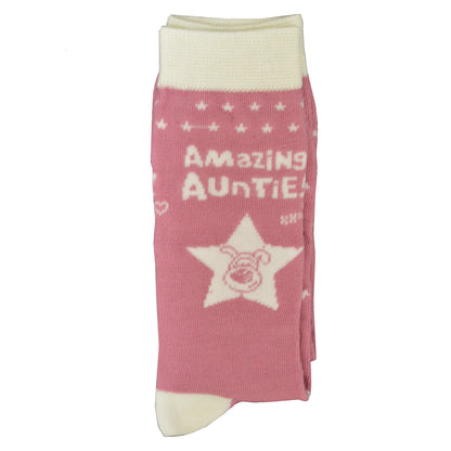 Lovely Boofle Auntie Socks Size 4-7
