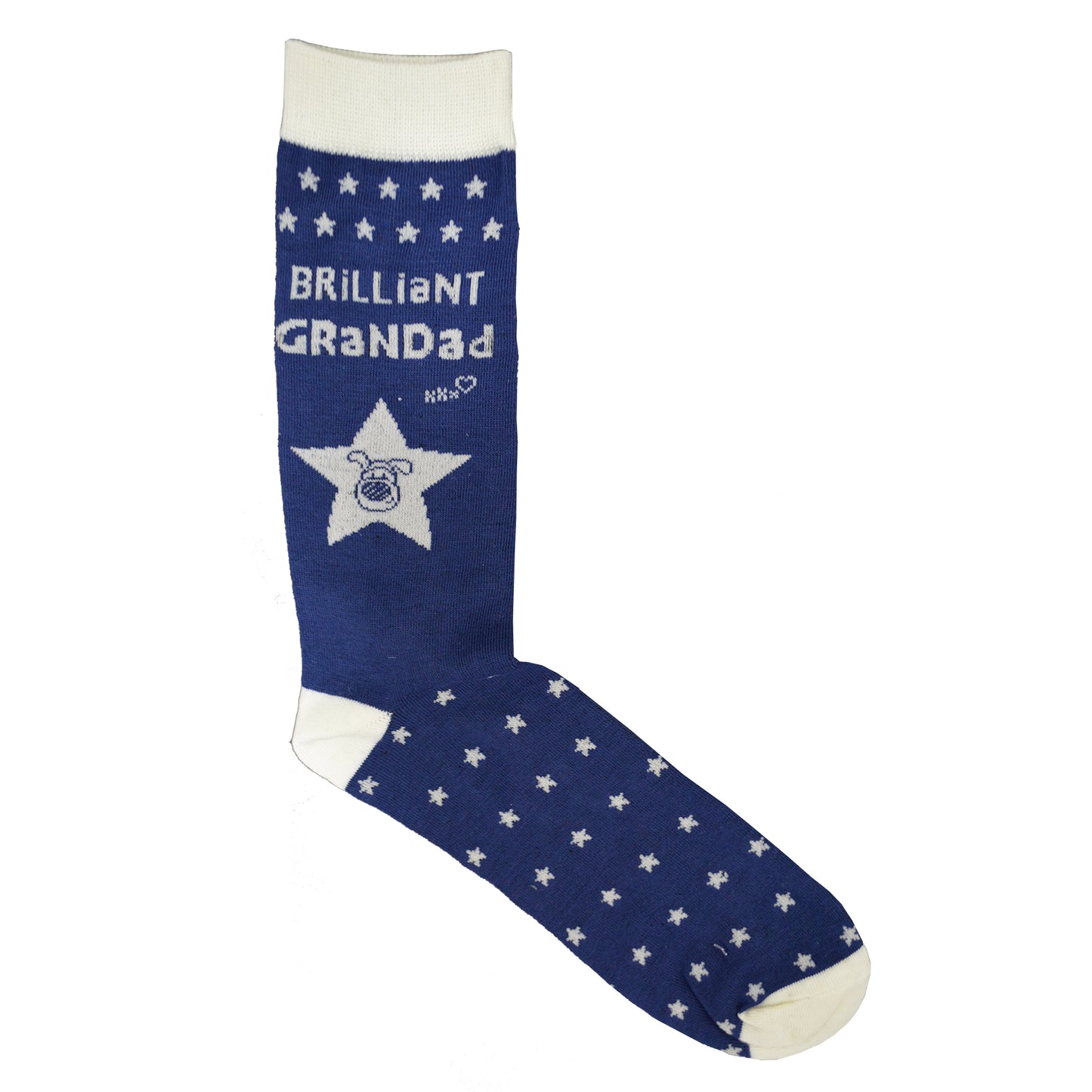 Lovely Boofle Grandad Socks Size 8-11