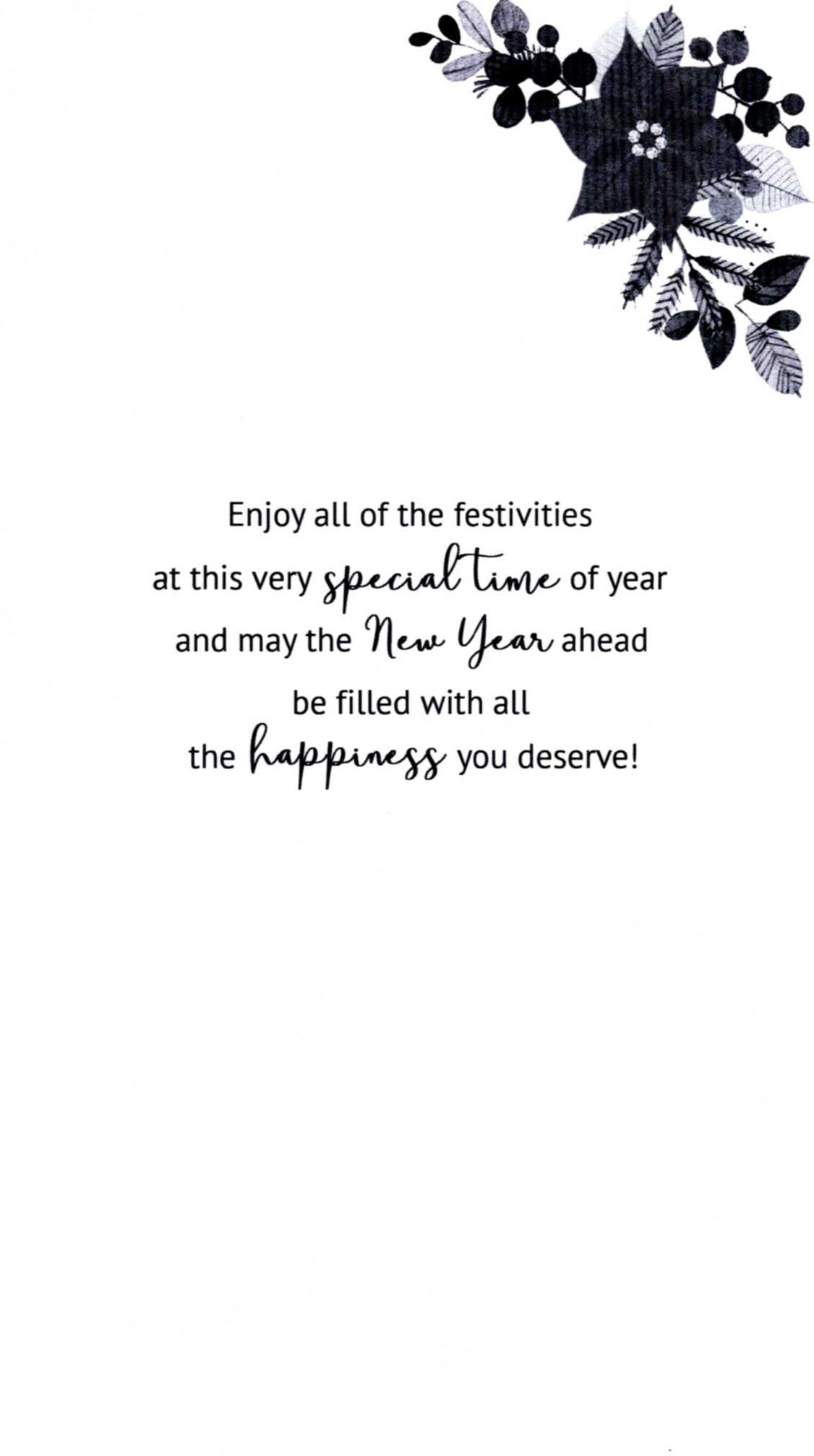 To A Very Special Mum Embellished Christmas Card Hand-Finished