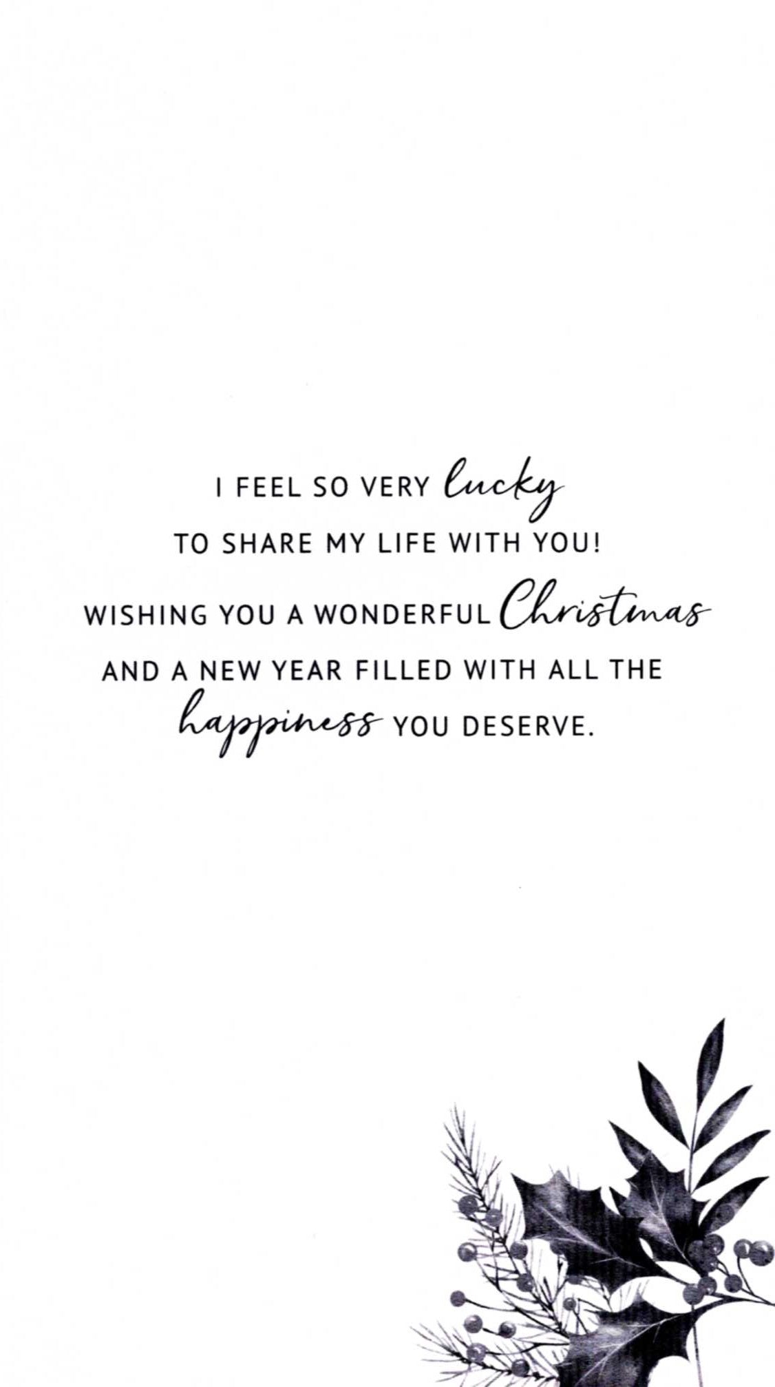 The One I Love Reindeer Embellished Christmas Card Hand-Finished