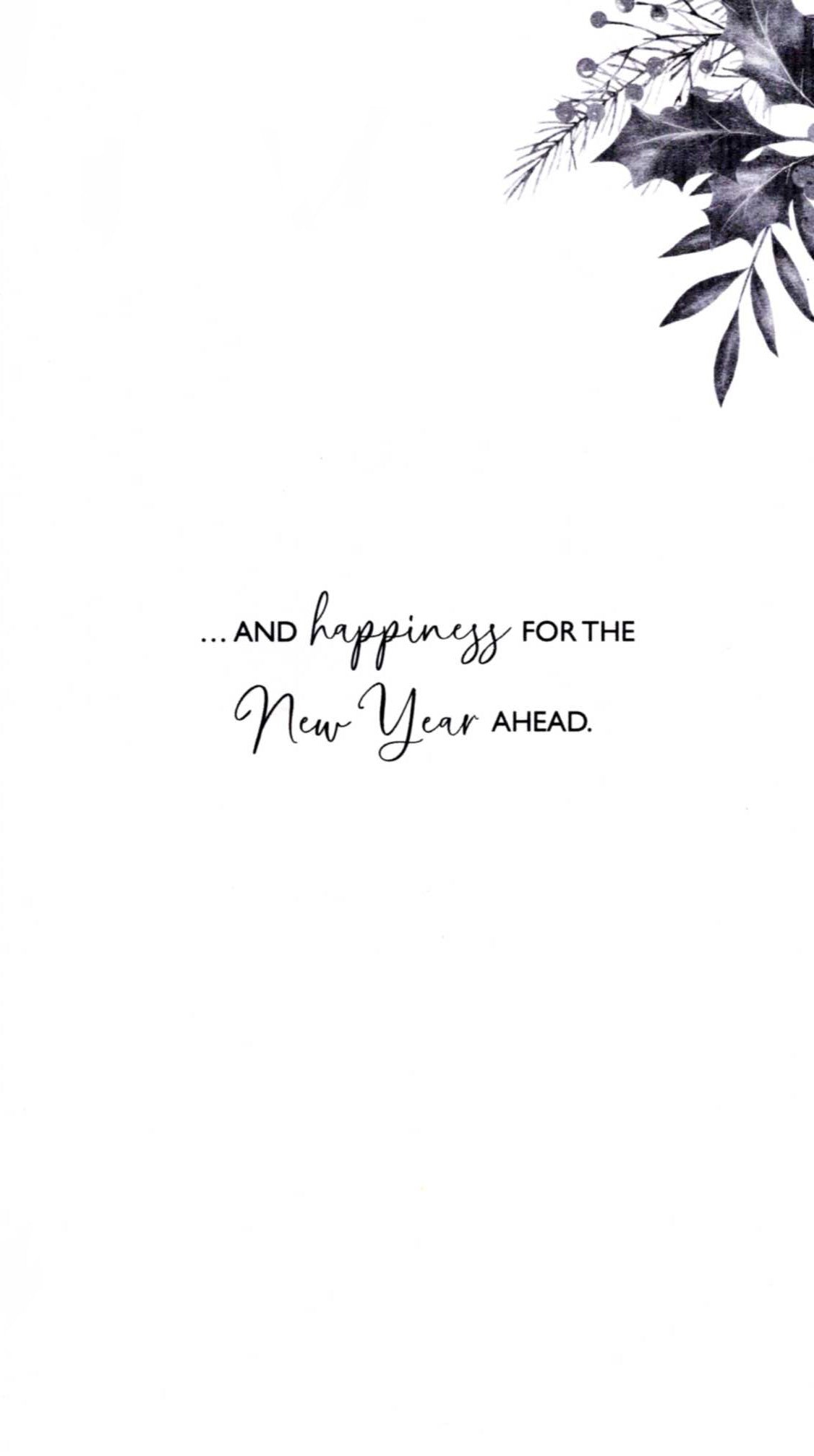 Special Couple Baubles Embellished Christmas Card Hand-Finished