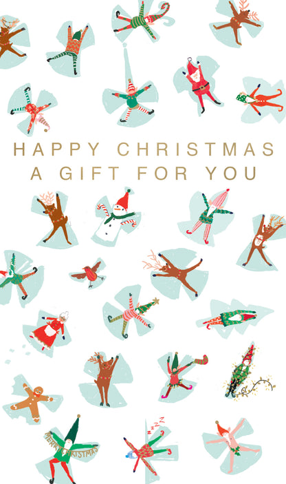 A Gift For You Happy Christmas Money Wallet Gift Card