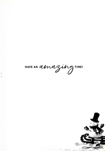 Personalised Harry Singing Musical Christmas Card