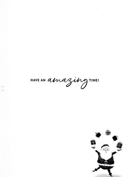 Personalised Lewis Singing Musical Christmas Card