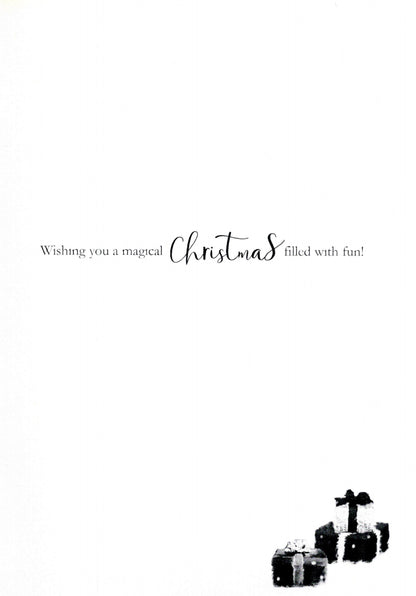 Beautiful Daughter Singing Musical Christmas Card