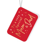 To a very Special Mum & Dad Red Tag