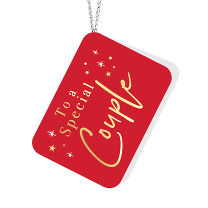 Special Couple Christmas Card 3D Festive Bouquet Pop Up Christmas Card
